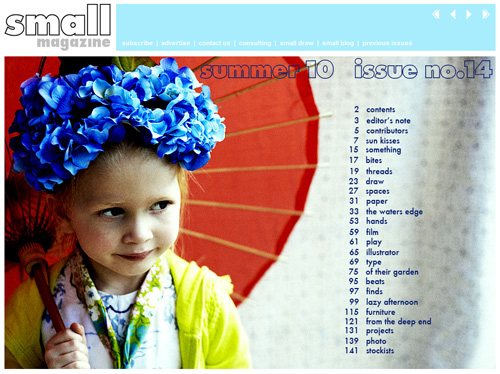 Small Magazine - Summer issue